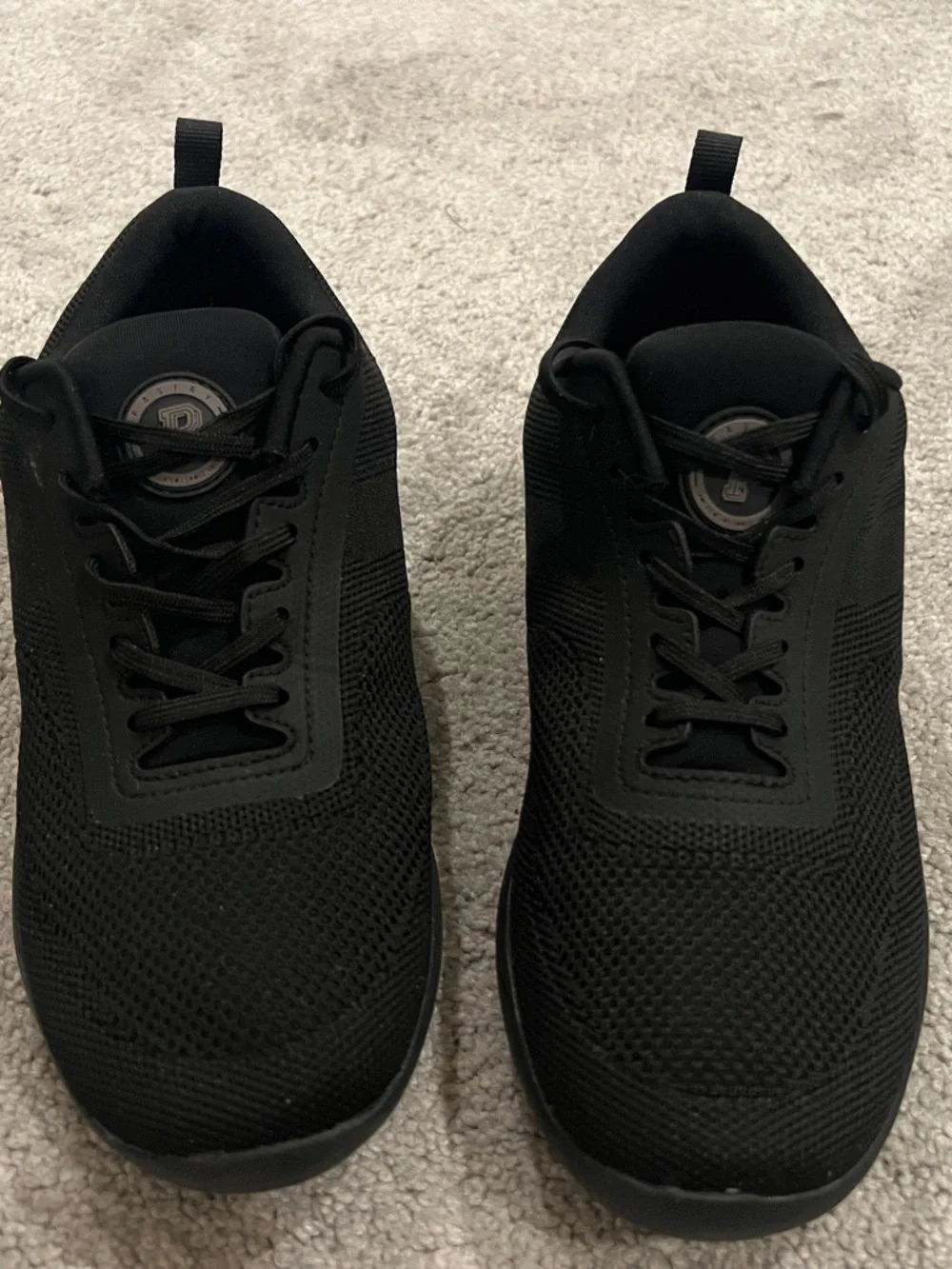 Pastry Women's All-Black Athletic Sneakers